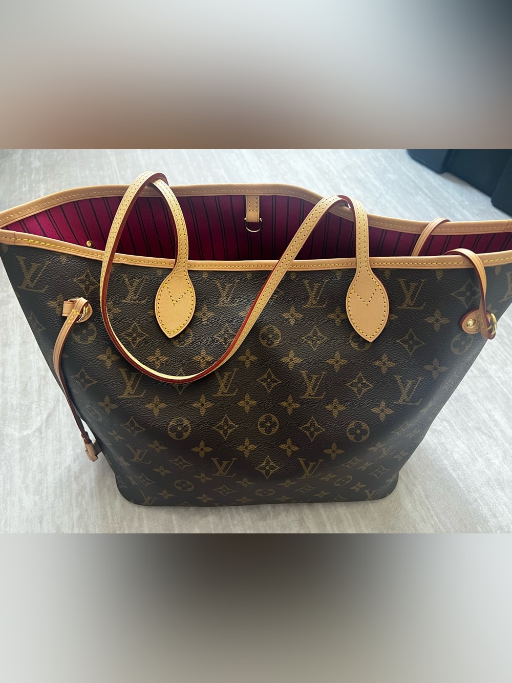 Louis Vuitton Never Full MM Pavoine BRAND NEW!!